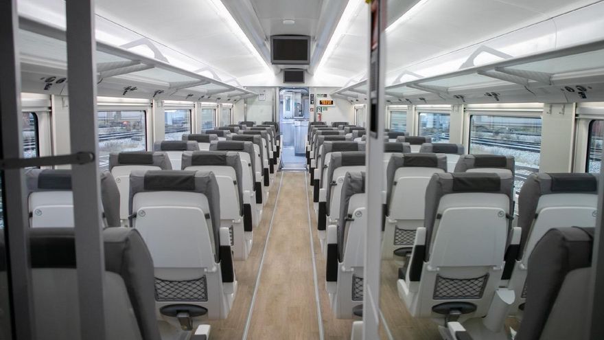 Se ha reformado tanto el interior como el exterior de los trenes. 