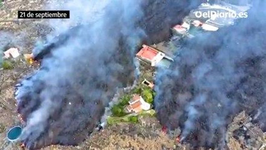 VÍDEO | Así ha sido la primera semana de erupción del volcán de La Palma
