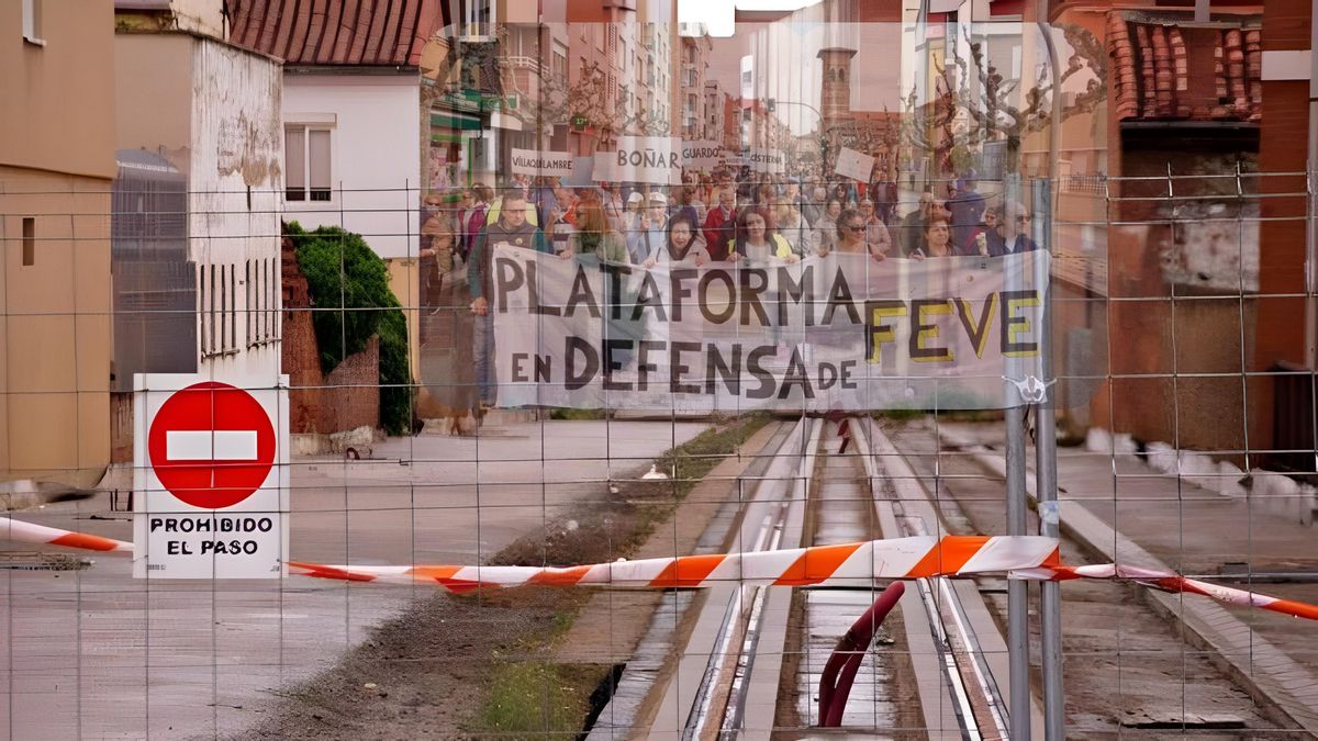 Las fechas, las claves y las culpas de por qué León no tiene trenes de Feve que lleguen al centro desde hace 15 años