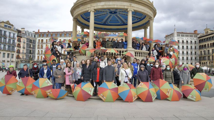 Imagen de la concentración.