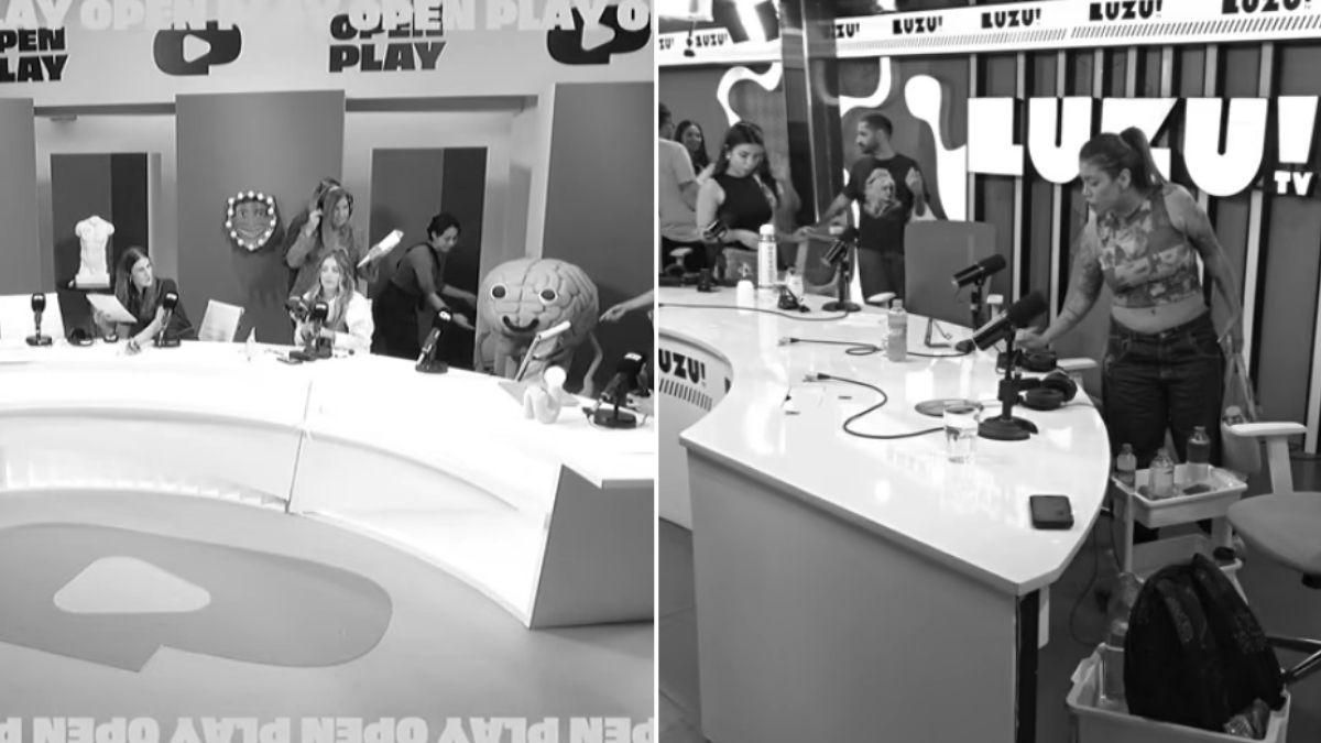 Open Play y Luzu TV, durante sus transmisiones en directo