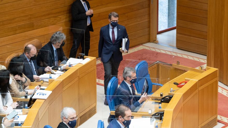 La mayoría absoluta de Feijóo aprueba una ley de salud para "gestionar la pandemia" mientras la oposición denuncia que ataca derechos fundamentales