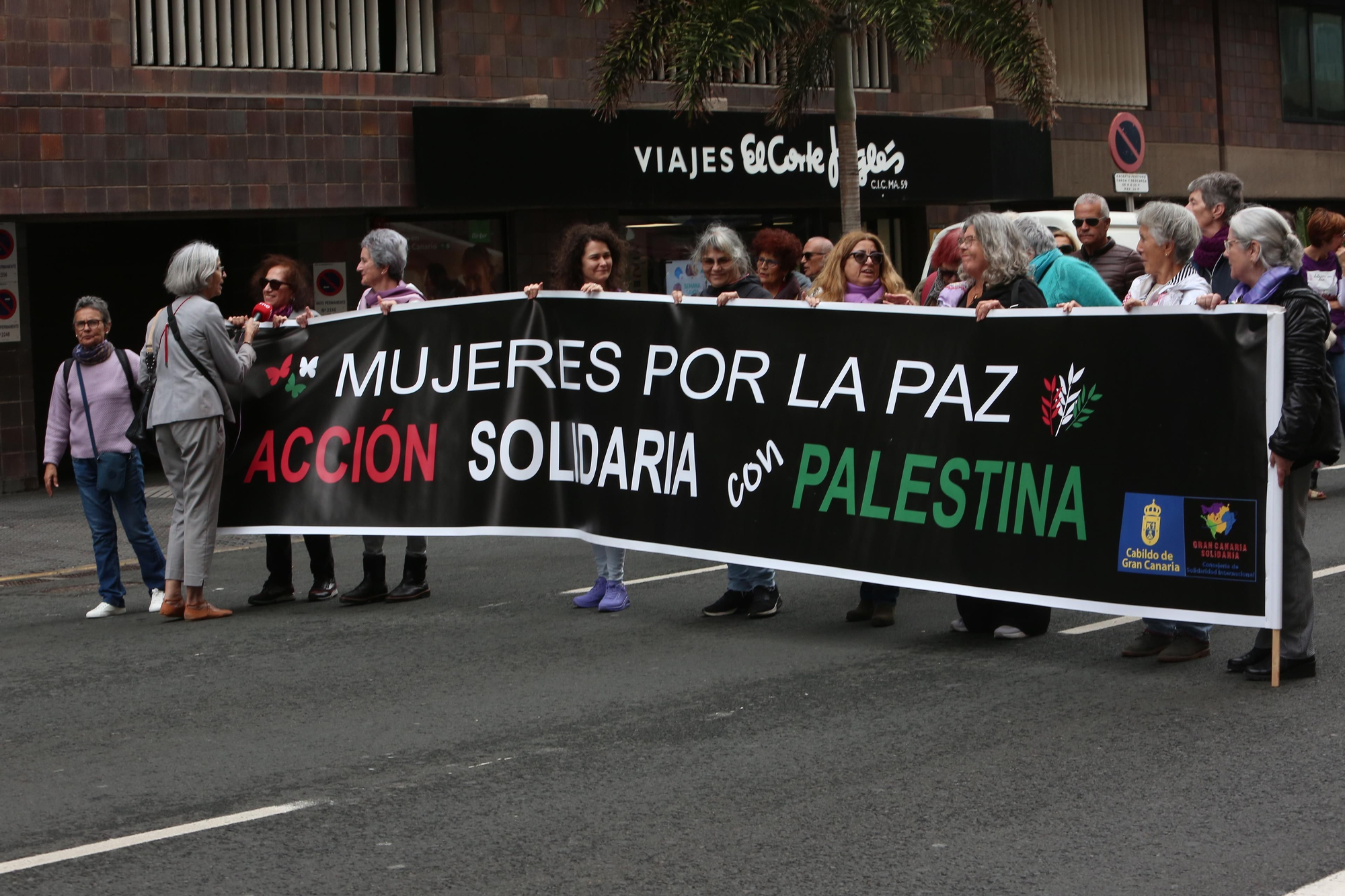 Así se vivió la manifestación por el 8M en Gran Canaria