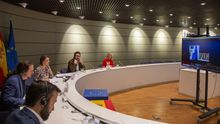 Iglesias y las ministras de Empleo de Portugal e Italia proponen una renta mínima europea
