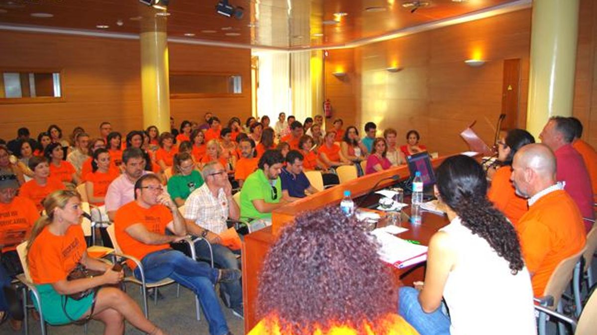 Marea Naranja de Málaga (Colegio Oficial Trabajo Social de Málaga)