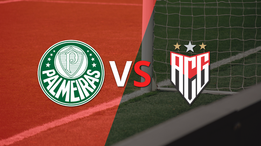 Con muchos goles, Palmeiras derrotó 3-1 a Atlético Goianiense