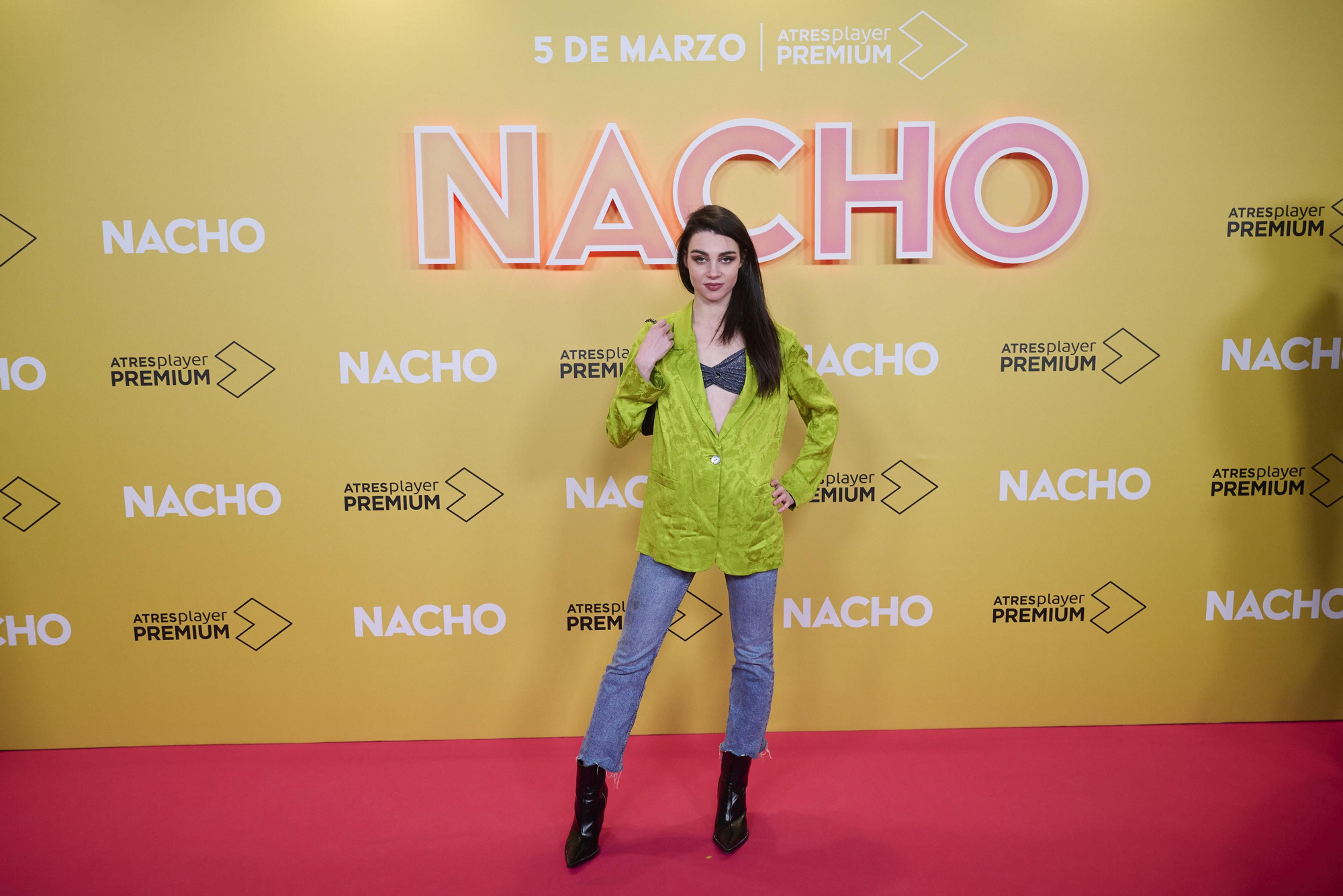 Carmen Climent en la première de 'Nacho'