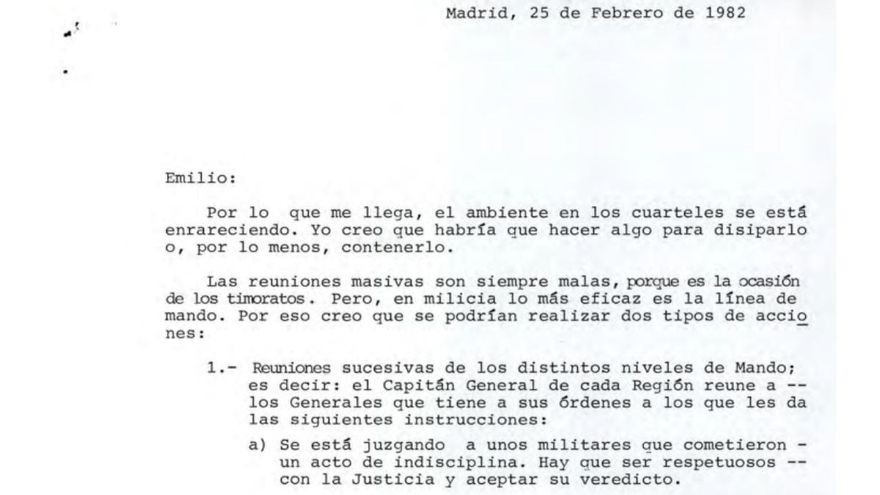 Faura, jefe del ejército, advirtió de que “el ambiente en los cuarteles” se estaba “enrareciendo” cuando empezó el juicio y pidió “disiparlo”