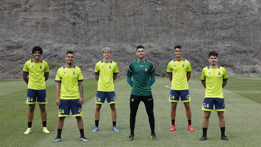 La UD Las Palmas viaja a Logroño con ocho jugadores con ficha del filial