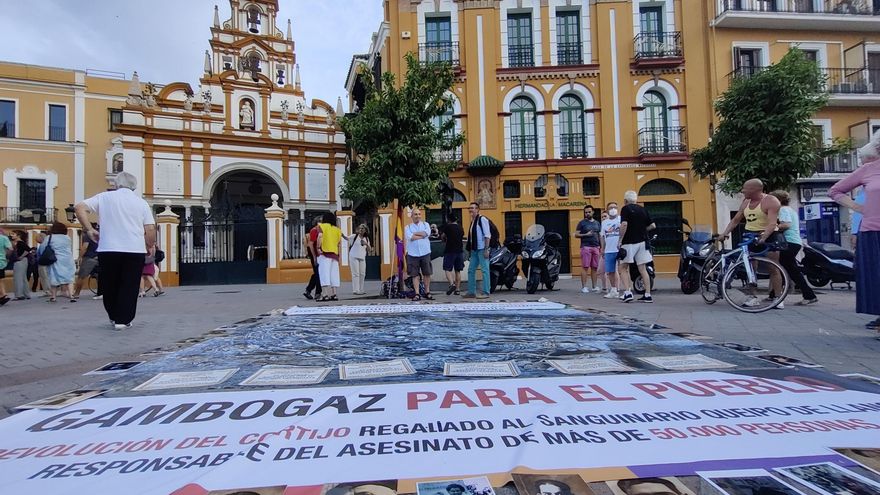 Queipo sigue en la Macarena, "una anomalía democrática de la que no podemos seguir siendo cómplices"