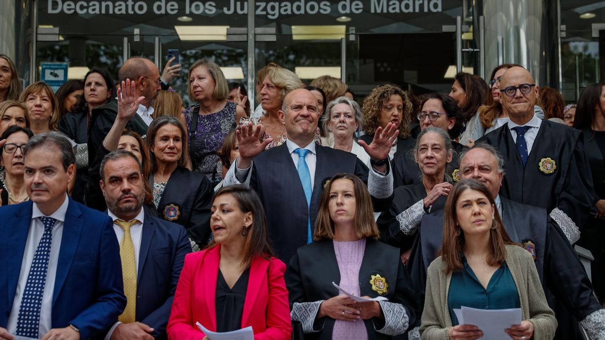 Las asociaciones conservadoras de jueces y fiscales convocan tres días de huelga contra las reformas del Gobierno