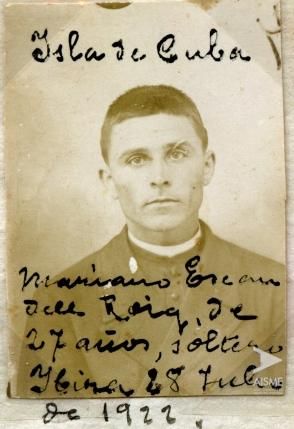 El Arxiu Històric d’Eivissa i Formentera conserva dos fotografías de dos de los sacerdotes beatificados porque, unos años antes de su asesinato, vivieron una temporada en Cuba y aparecen en el registro de emigrantes de 1933.