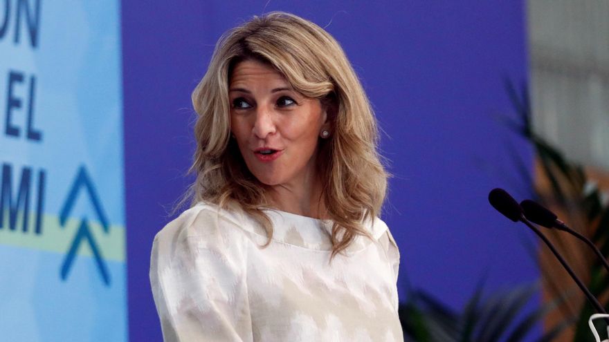 La vicepresidenta del Gobierno y ministra de Trabajo, Yolanda Díaz, en una fotografía de archivo. EFE/Emilio Naranjo