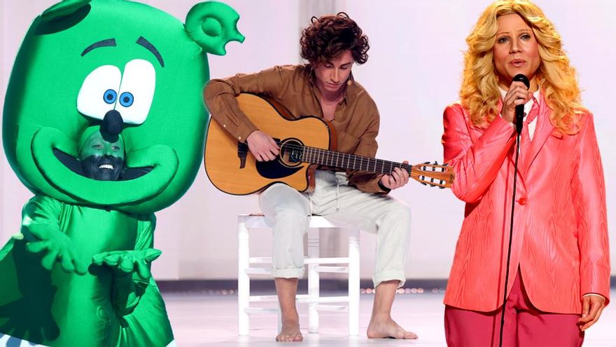 'Tu cara me suena' "enfila" a su primer gran favorito tras el loco 'Osito gominola' de Valeria Ros y la emoción de Julia