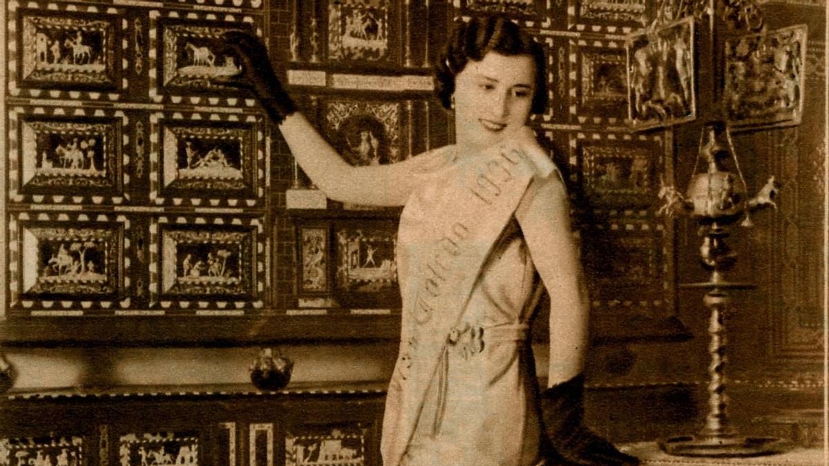 Luisa García Solano, Miss Toledo 1936, de la kermés del Teatro de Rojas a las cárceles vascas