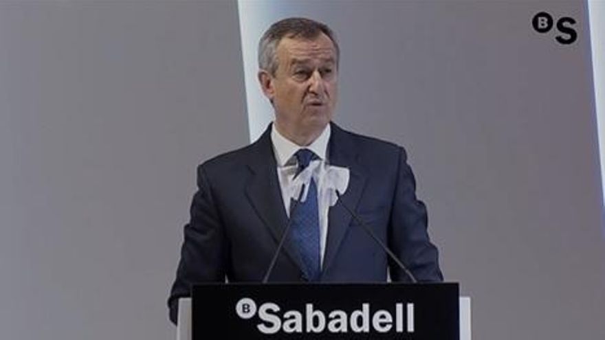 El consejero delegado de Banco Sabadell, César González-Bueno.