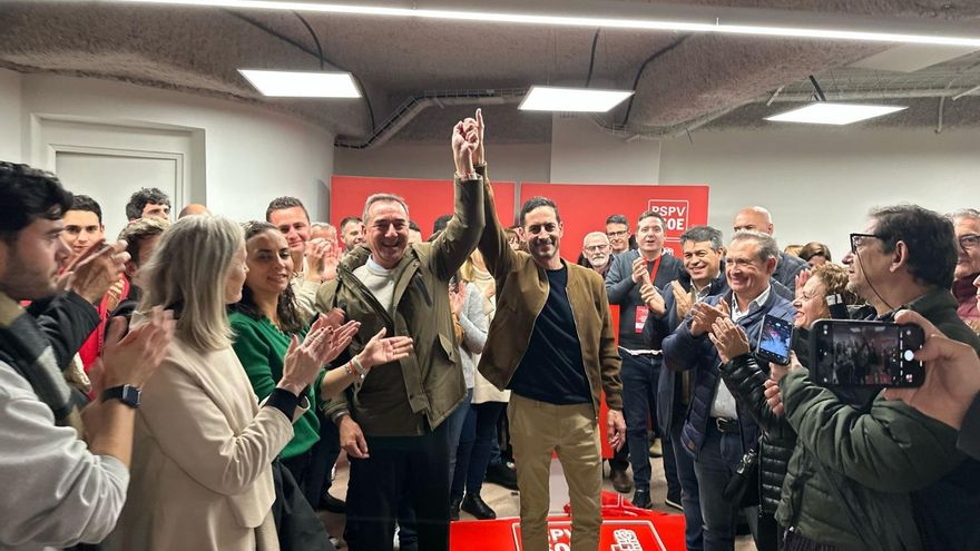 Las dos candidaturas de las primarias del PSPV de València impugnan mesas electorales y la decisión podría sentenciarse en Ferraz