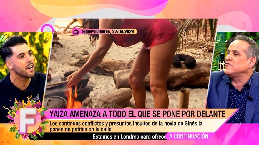 Fuerte bronca de Aurelio Manzano e Iván Reboso en 'Fiesta': "¡No me hables con el dedito!"