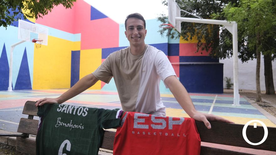 Rafa Santos prepara su regreso: "Empezar en EBA me vendrá genial, pero quiero volver a dónde estaba antes de la lesión"