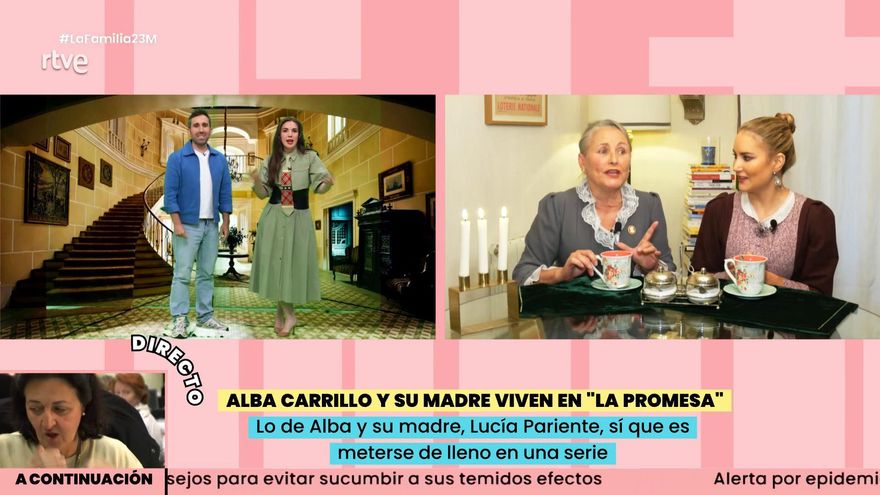 'La familia de la tele' (6.4% y 6.5%) cierra otra semana negra en RTVE mientras exprime a 'La Promesa' (15.3%)