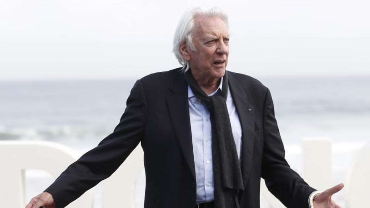 A los 88 años murió Donald Sutherland