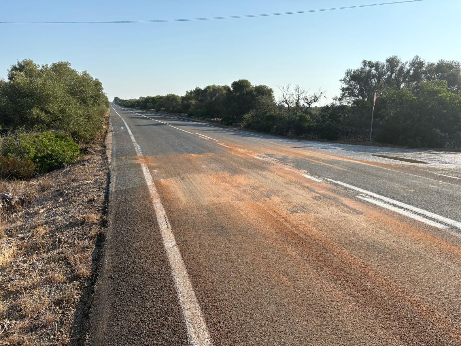Una de las imágenes tomadas del vertido