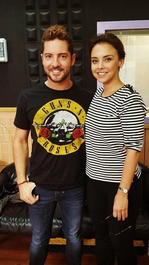 Chenoa y Bisbal en el ensayo de El Reencuentro