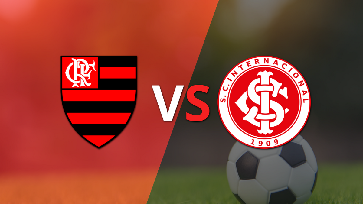Flamengo venció a Internacional en el duelo de ida