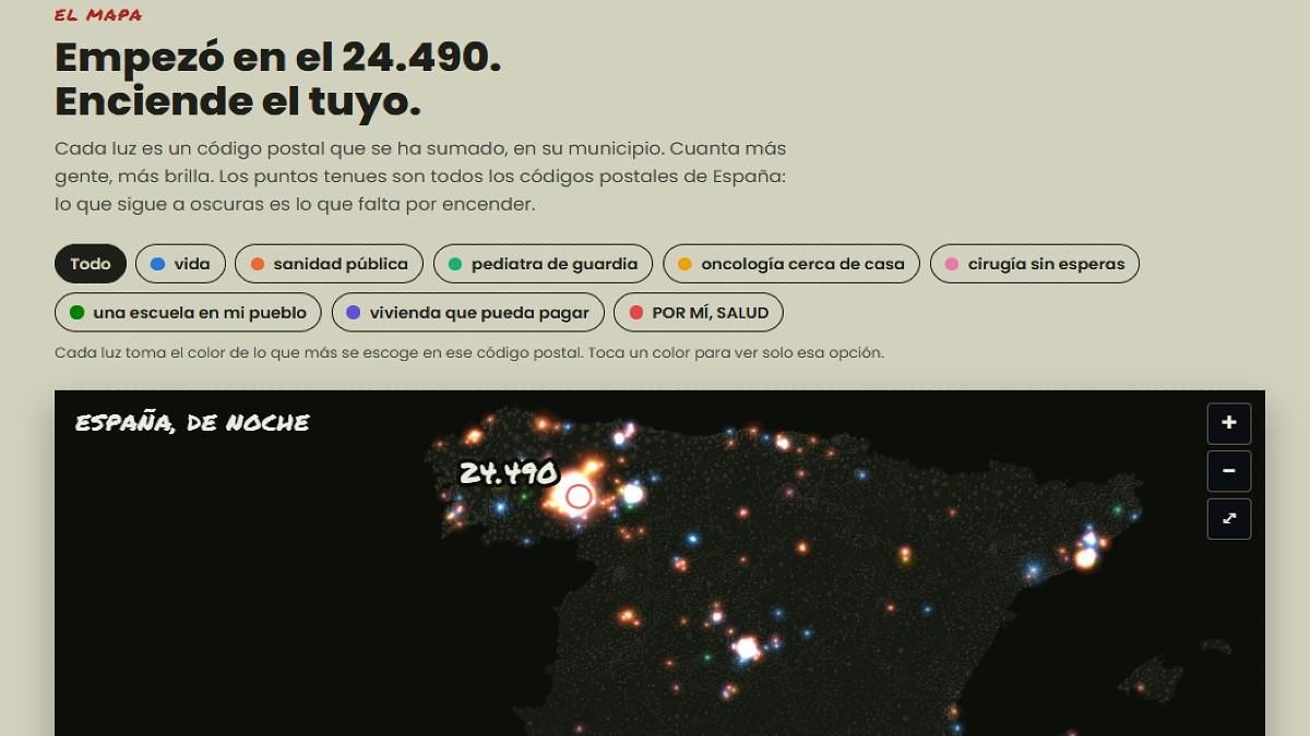 Captura de pantalla de 'Escojo vida', campaña de OncoBierzo.