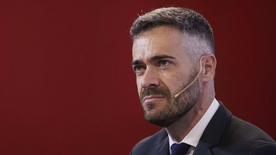 El Portavoz de la ejecutiva Federal del PSOE, Felipe Sicilia.