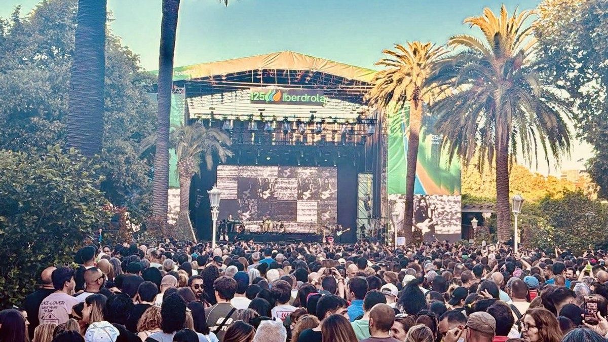 Juanes, drones y una ciudad patas arriba en el 125 aniversario de Iberdrola en su Bilbao natal
