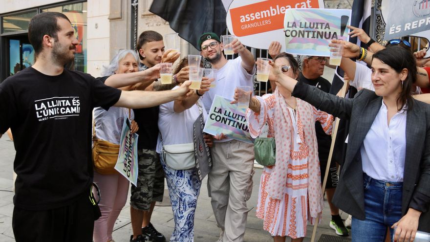 Sergi, manifestante del procés amnistiado: "Lo mejor es que ningún joven entrará en la cárcel"