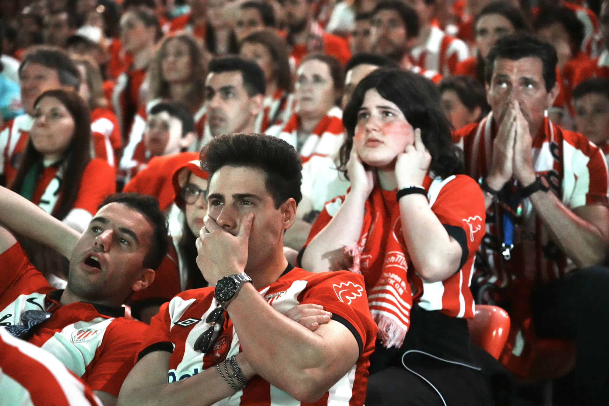 Un momento del partido