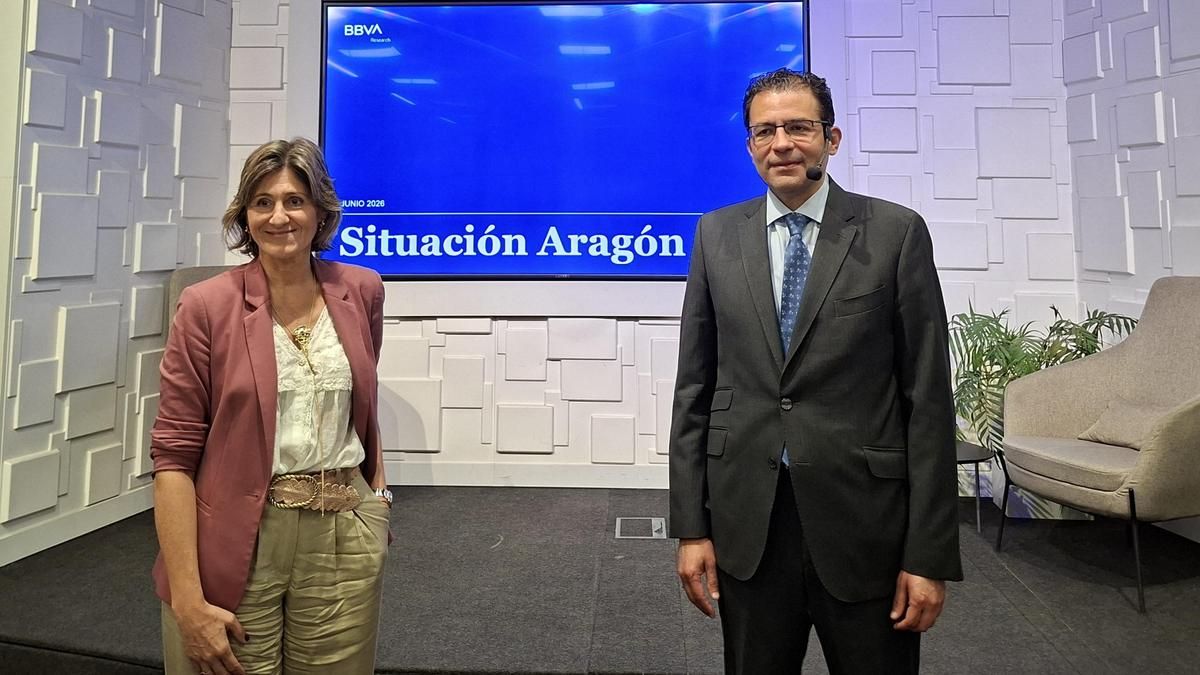 BBVA Research prevé que el PIB de Aragón siga mostrando dinamismo en 2026 y 2027