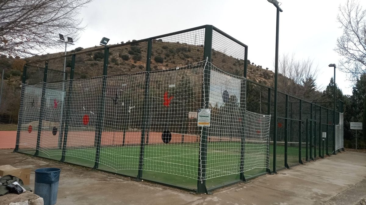 Pista de pádel en Budia, Guadalajara