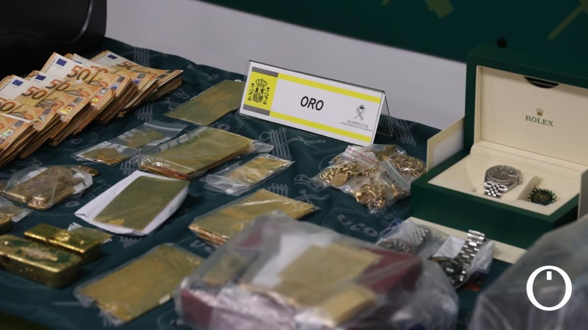 Imagen de parte de lo incautado en los registros de la operación 'Fenicio-Diávolo 24'