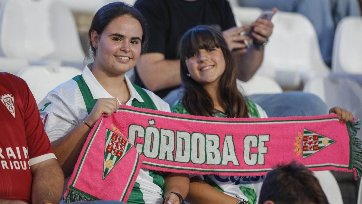 Grada Blanquiverde del Córdoba CF - Granada CF