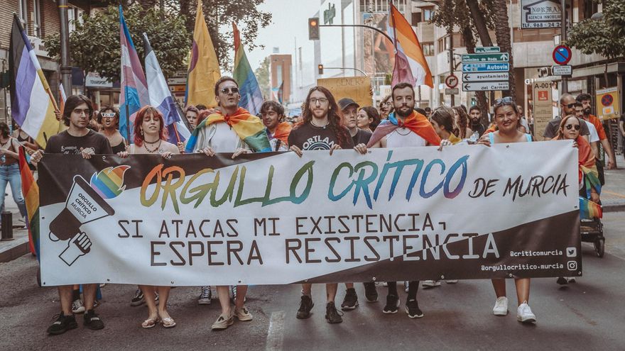 El Orgullo Crítico desfila en Murcia