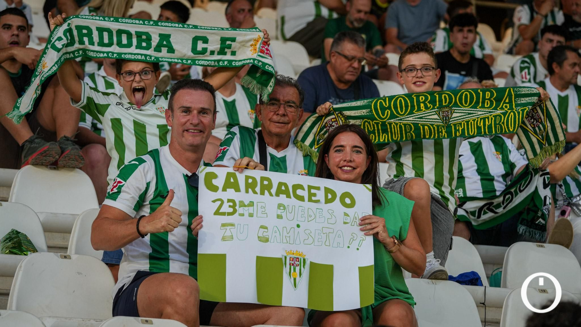 Grada Blanquiverde Córdoba CF - UD Las Palmas