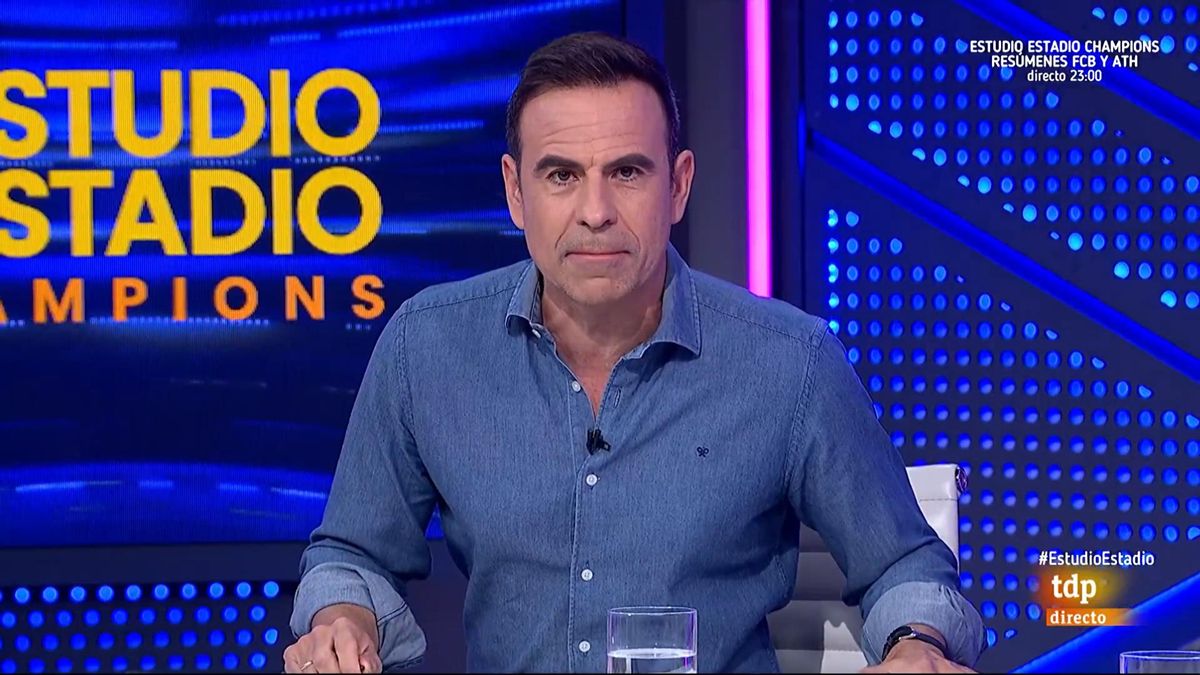 Felipe del Campo en 'Estudio Estadio Champions'