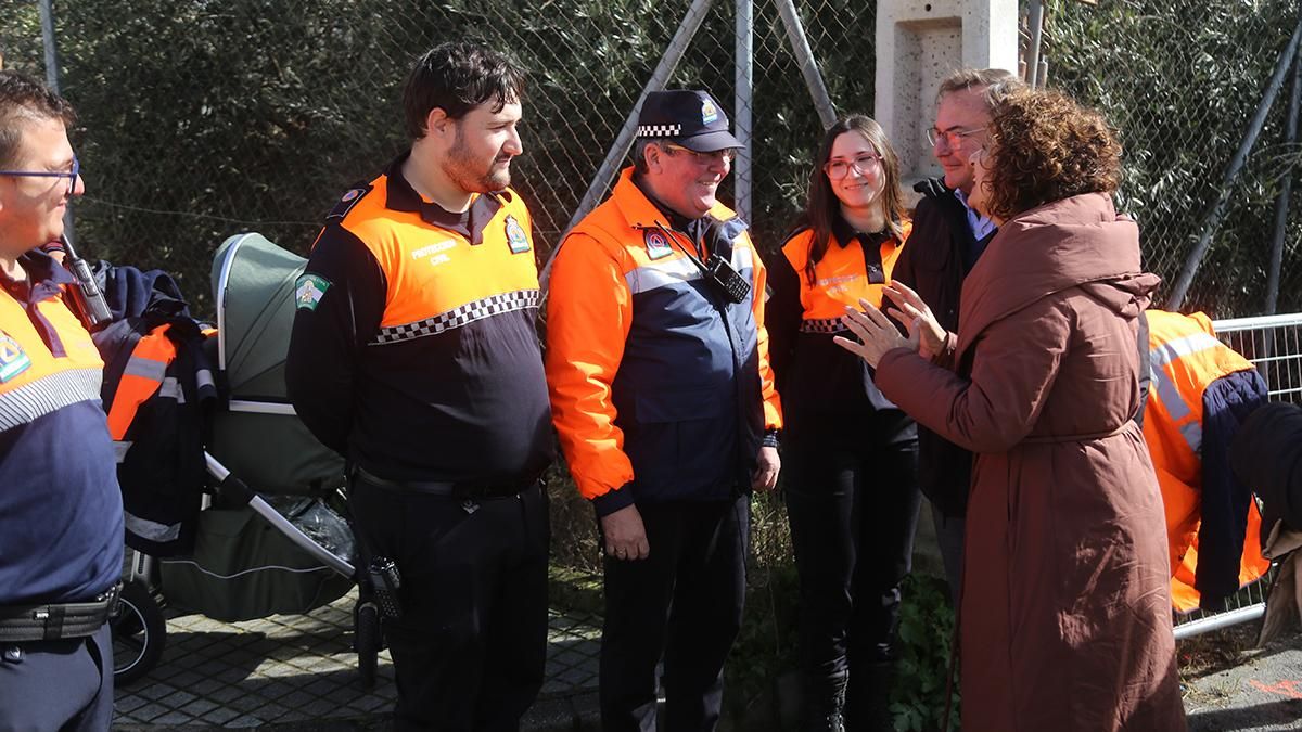 Visita de la vicepresidenta María Jesús Montero a Villafranca de Córdoba
