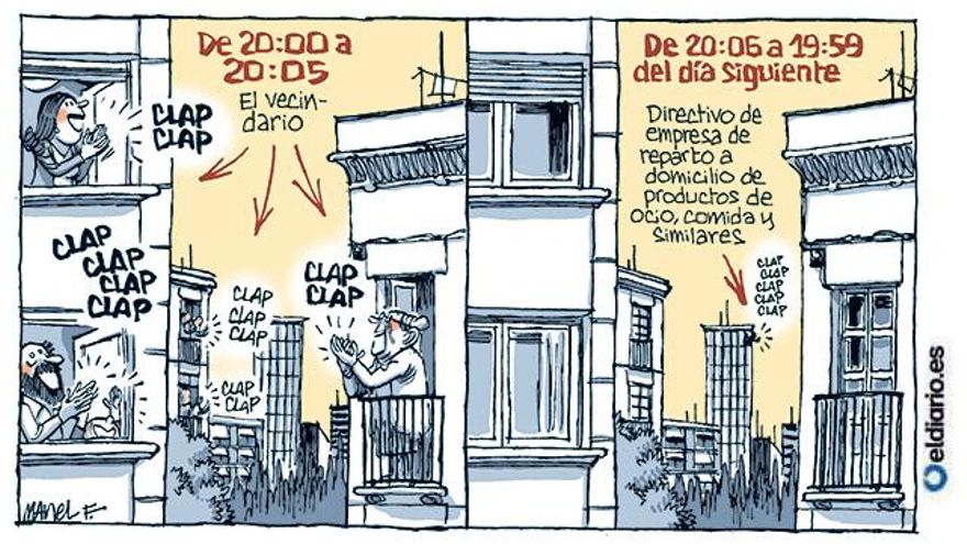 Los aplausos