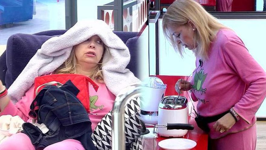 La temeridad de Emma Ozores con una tostadora en 'GH VIP'