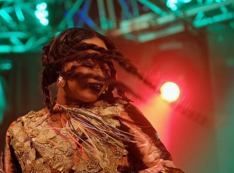 La cantante maliense Oumou Sangaré. EFE/Ángel Medina G.