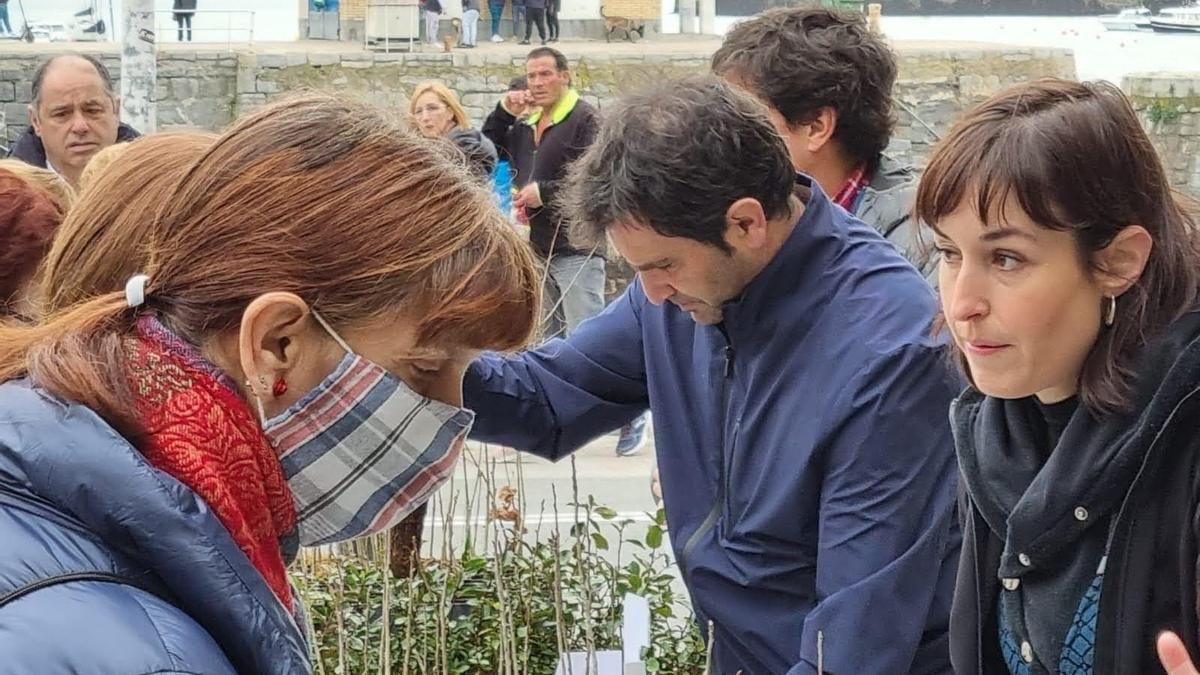 Entrega de árboles.