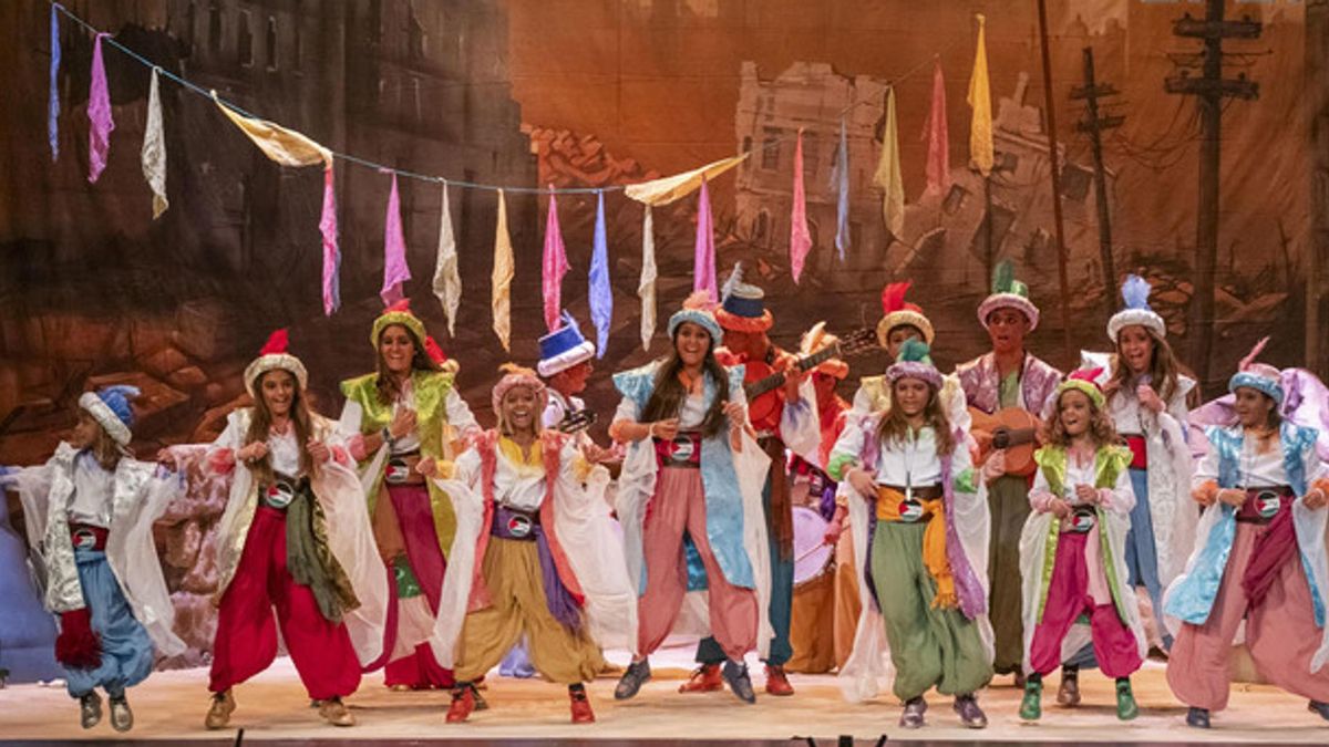 Imagen de la comparsa infantil