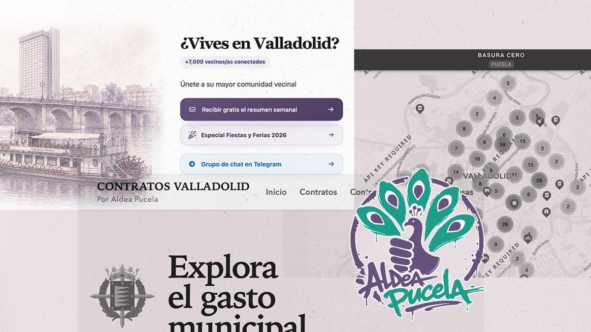 Aldea Pucela, la popular comunidad digital que audita el poder municipal y promueve la cultura en Valladolid