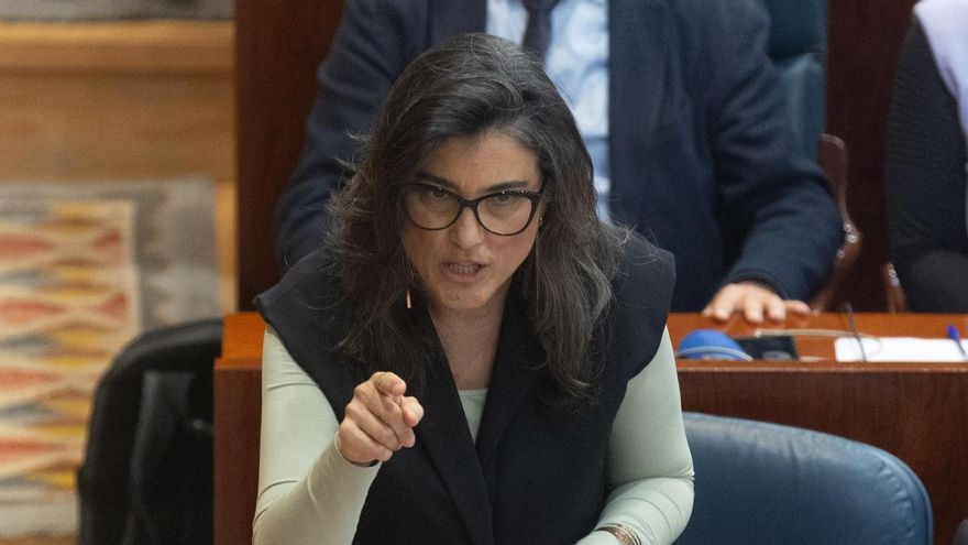 La portavoz de Más Madrid, Manuela Bergerot.