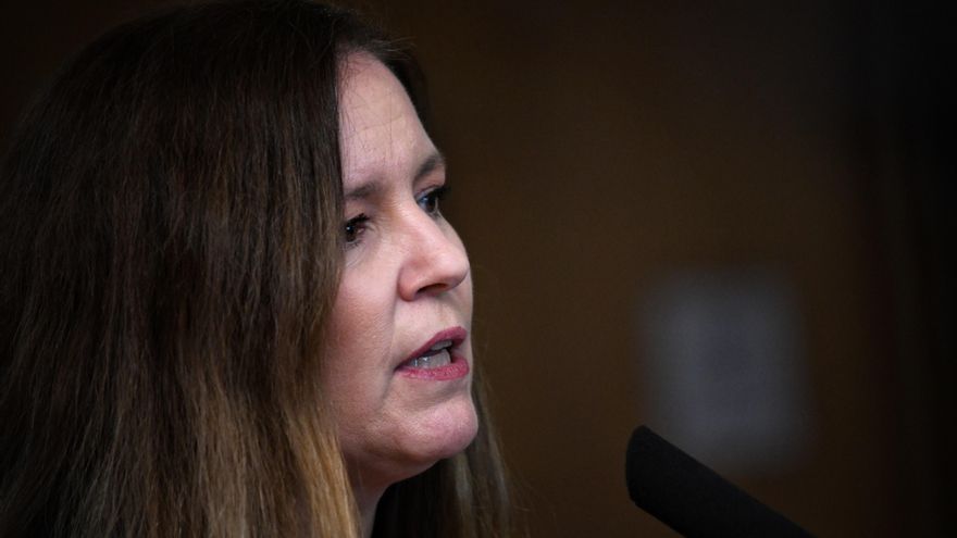 La consejera de Familia, Juventud y Asunstos Sociales, Ana Dávila