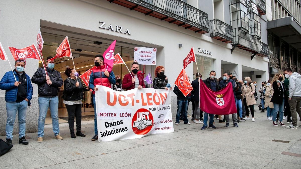 UGT llama a la huelga general este sábado 23 en las grandes cadenas de León contra el nuevo convenio estatal
